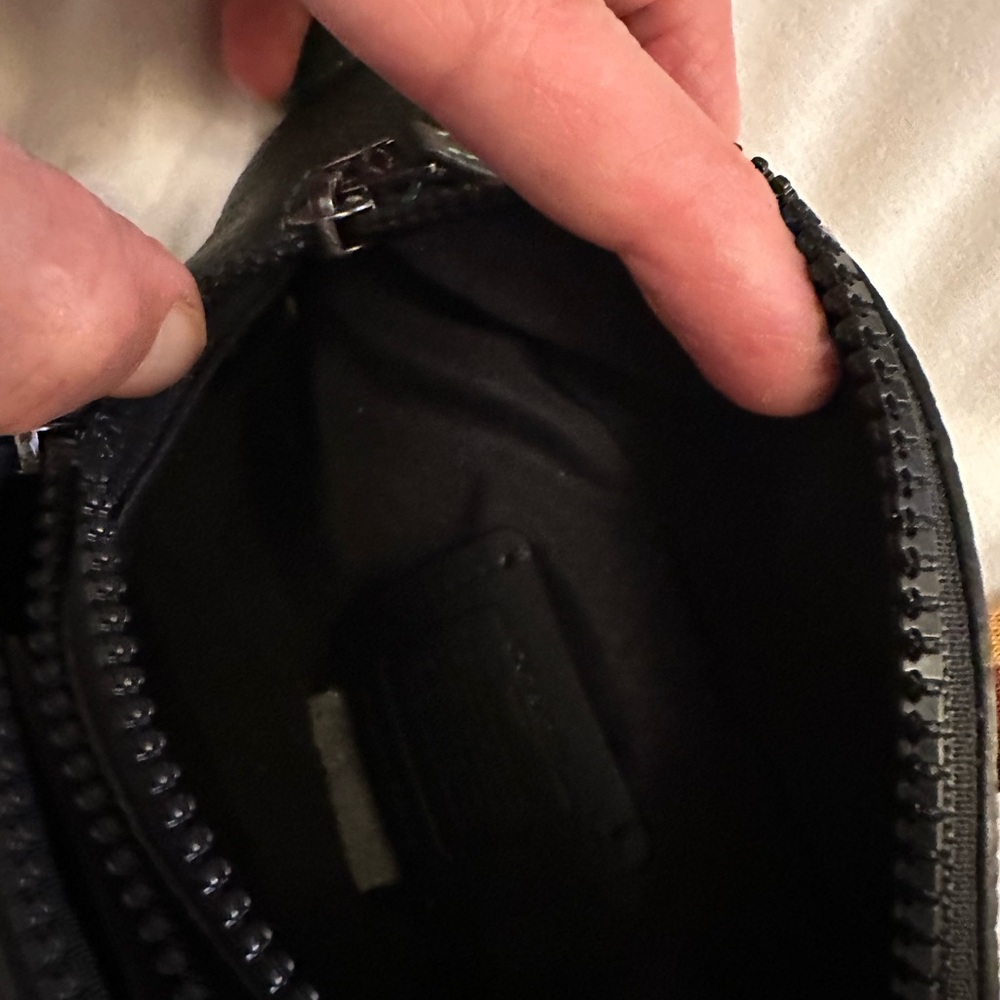 Coach Green Leather Crossbody waist  Bag new with tags - Picture 9 of 10